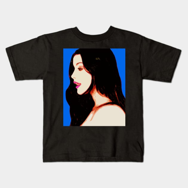 liv tyler Kids T-Shirt by oryan80